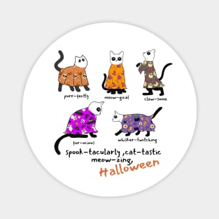Halloween Cute Cat Magnet
